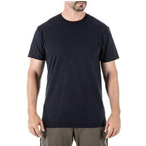 5:11 TACTICAL Men's Navy Bue Utili T Crew Neck Tee sz L